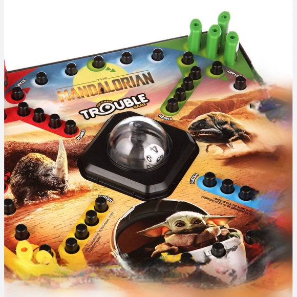 Star Wars Mandalorian Trouble Pop-o-Matic Game - Picture 3 of 5